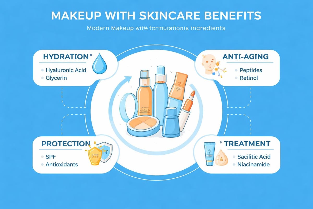 Makeup and skincare integration