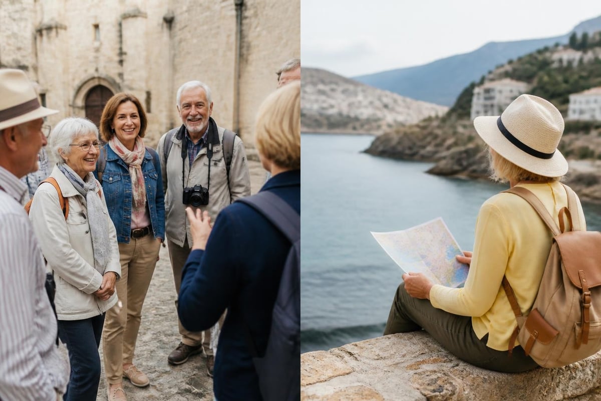 Group versus independent senior travel