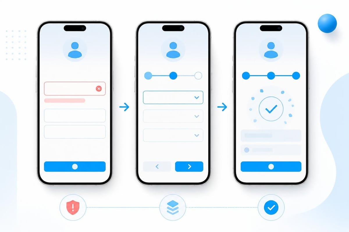 Mobile sign-up optimization