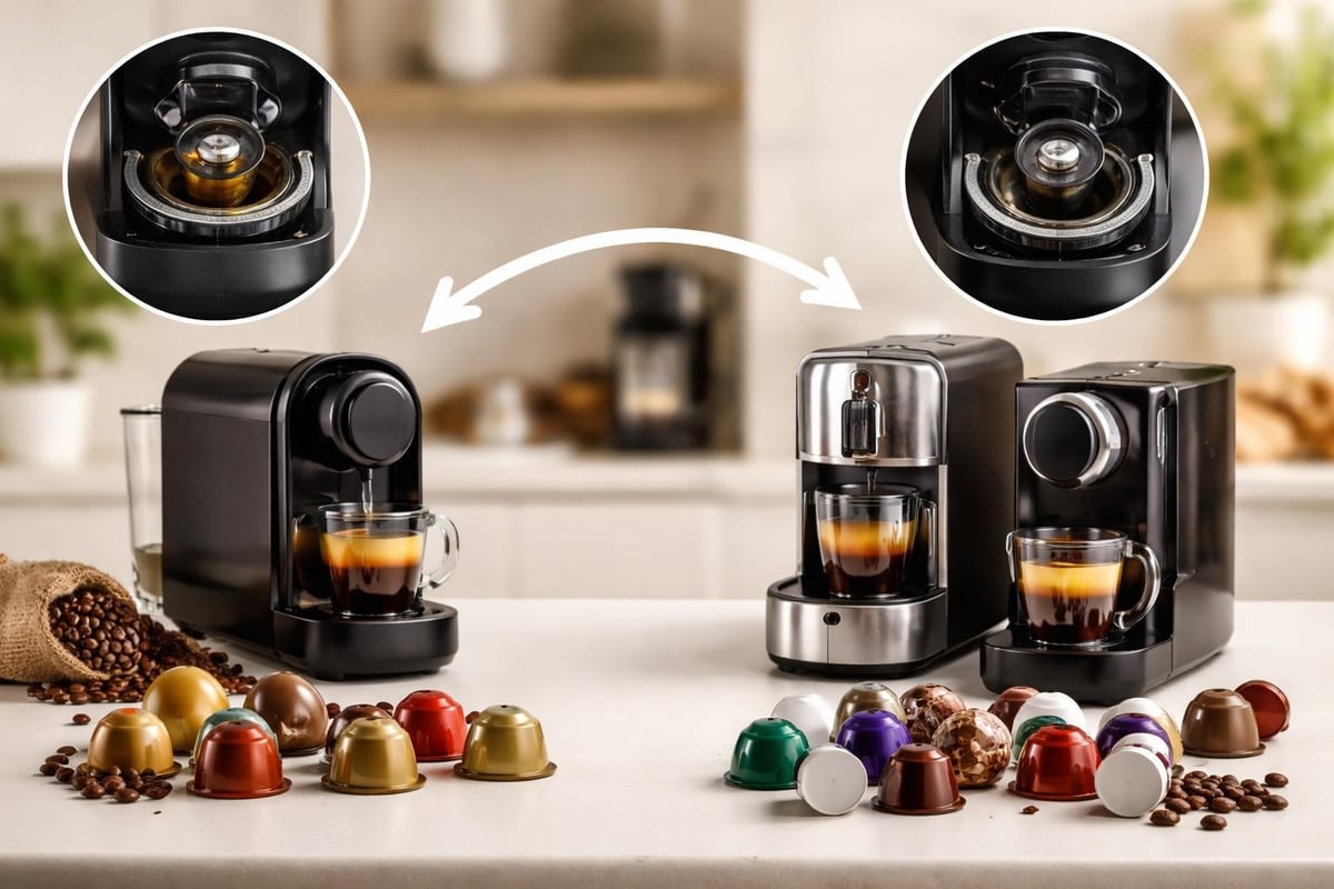 Systèmes de capsules de café