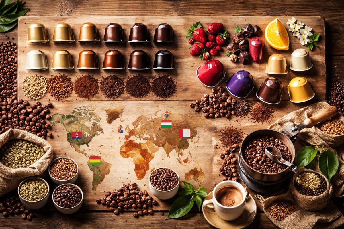 Profils de café en capsule