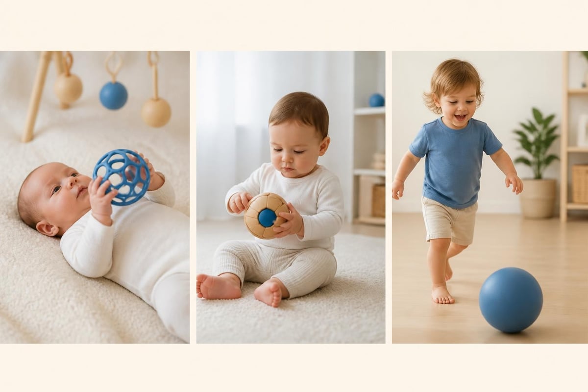 Ball montessori developmental progression