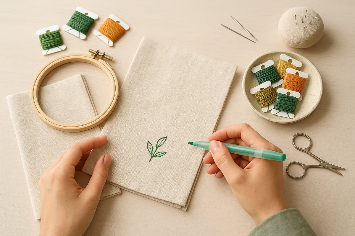 Paso a paso: Cómo bordar servilletas perfectas