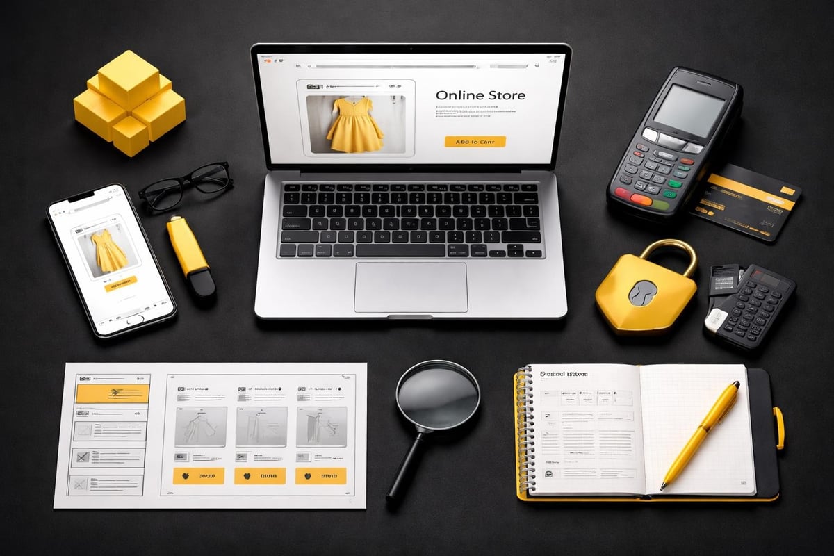 Ecommerce website core components