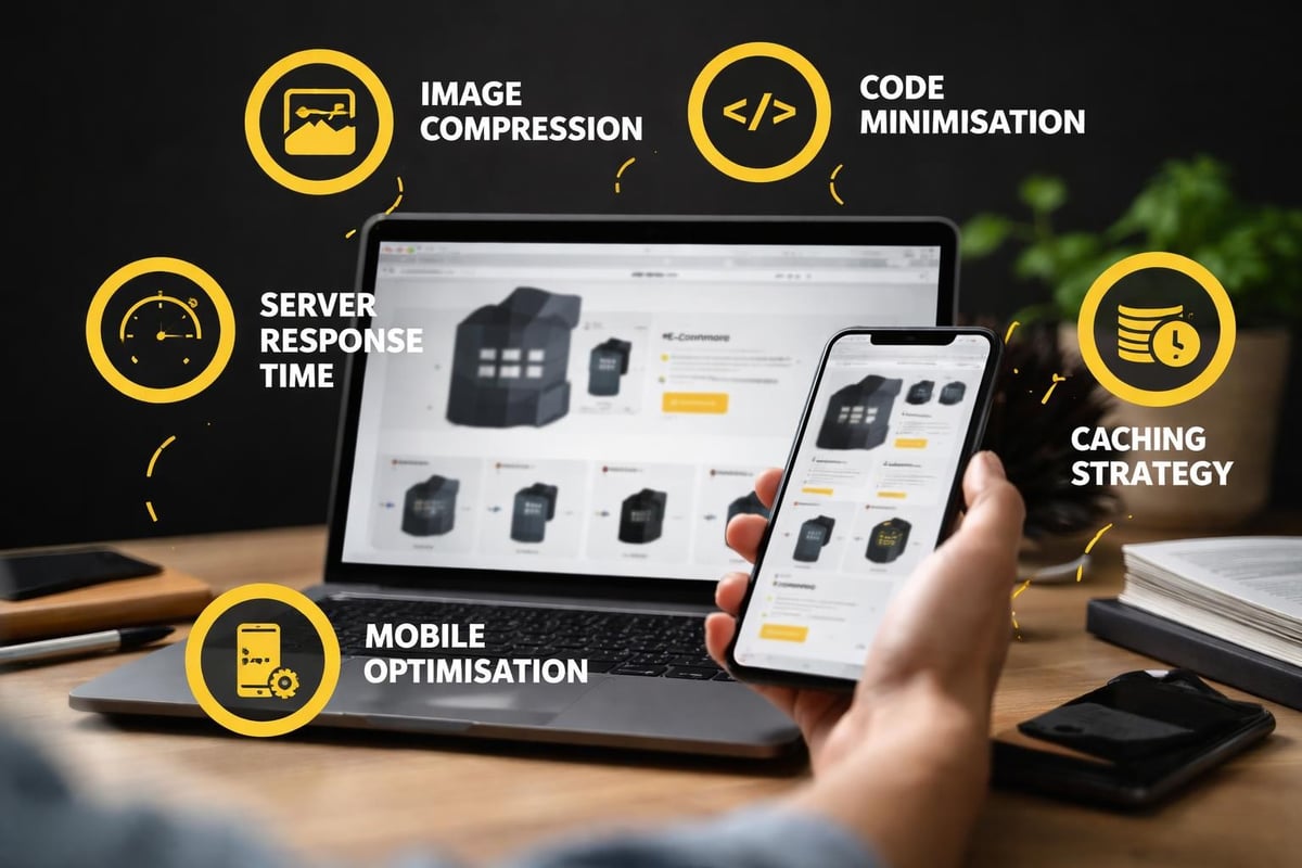 Website speed optimisation elements