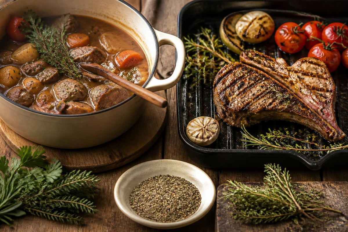Utilisations culinaires herbes de Provence