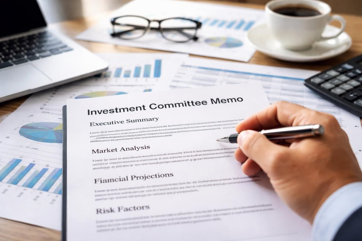 Investment committee memo automation