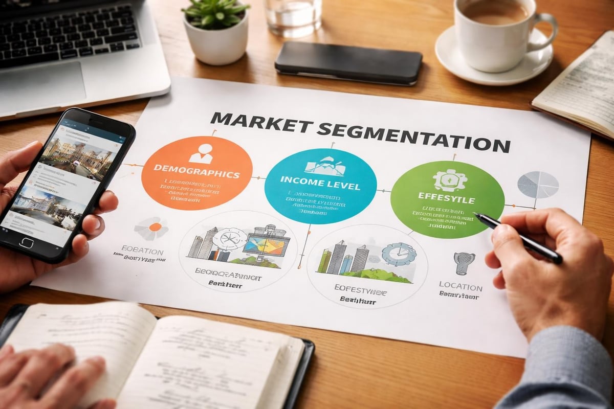 Marketing and leasing target audience analysis