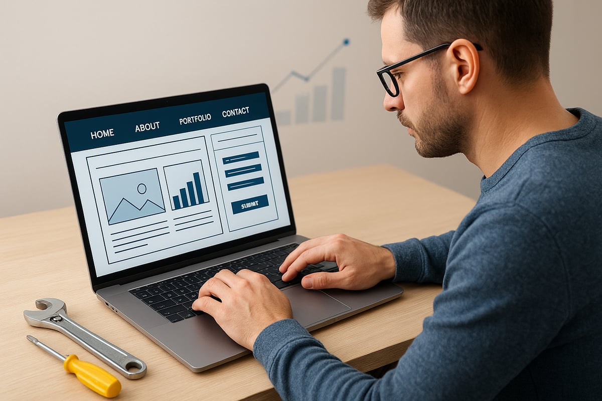 Stappenplan: Zo Bouw je een Website als ZZP’er in 2025