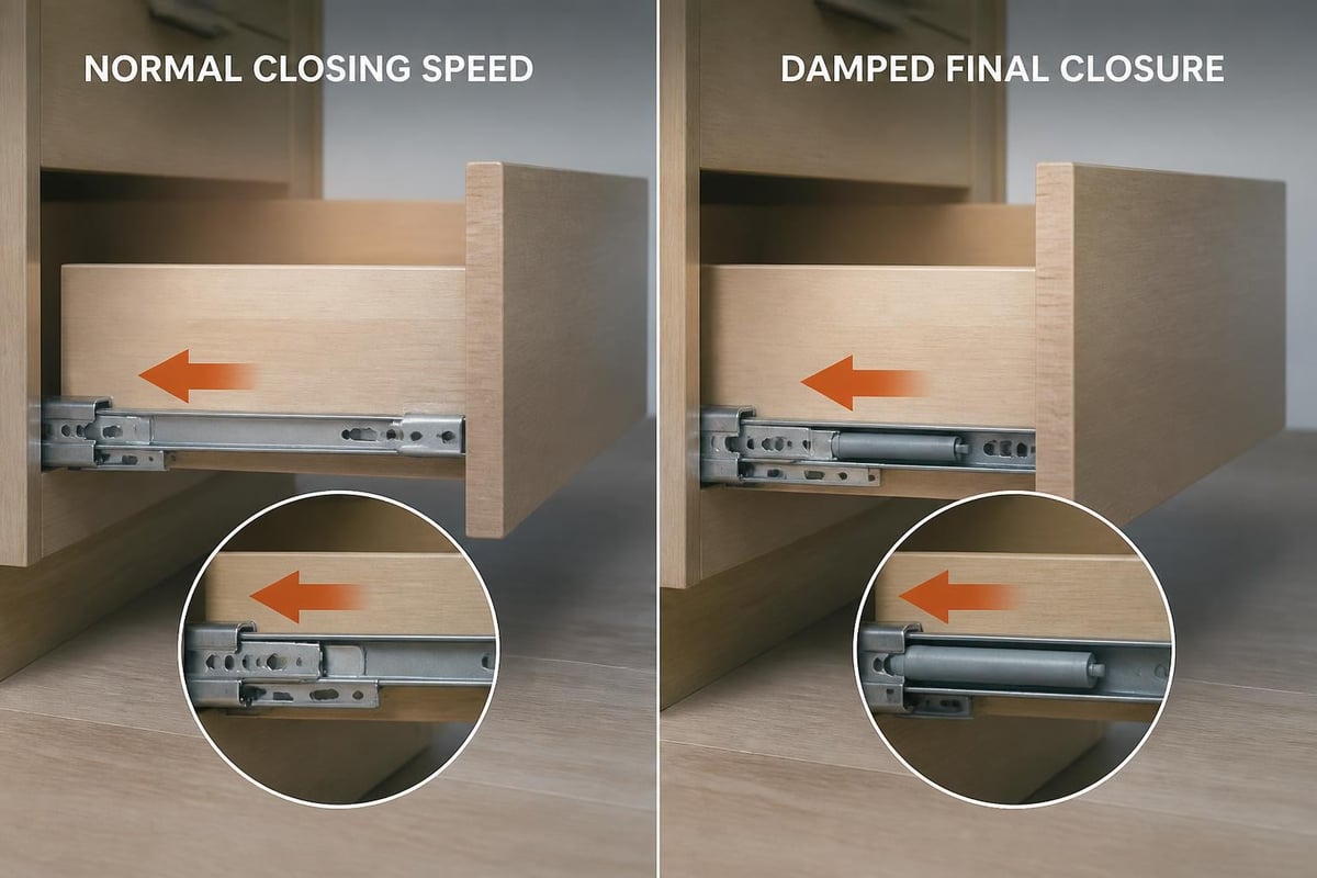 Soft-close mechanism