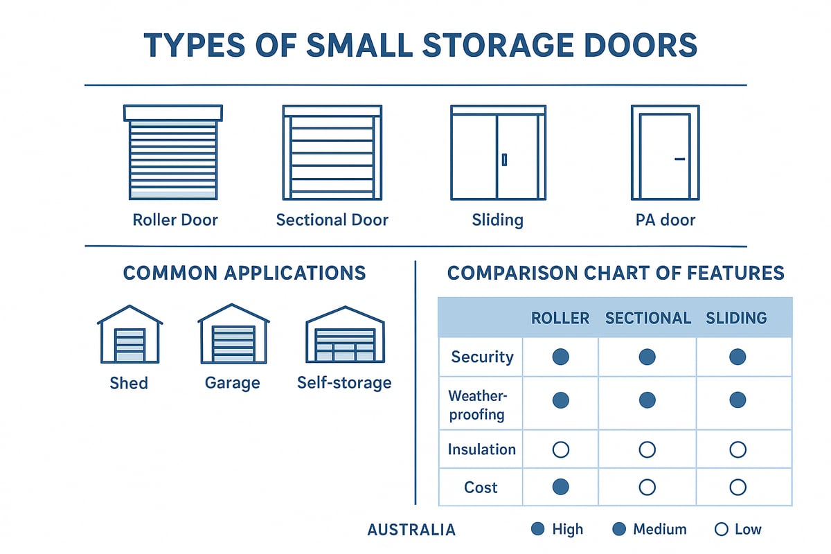 Understanding Small Storage Doors: Types and Applications