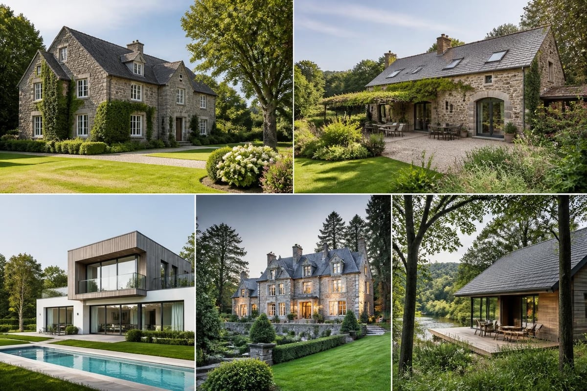 Typologie des biens immobiliers à Durbuy