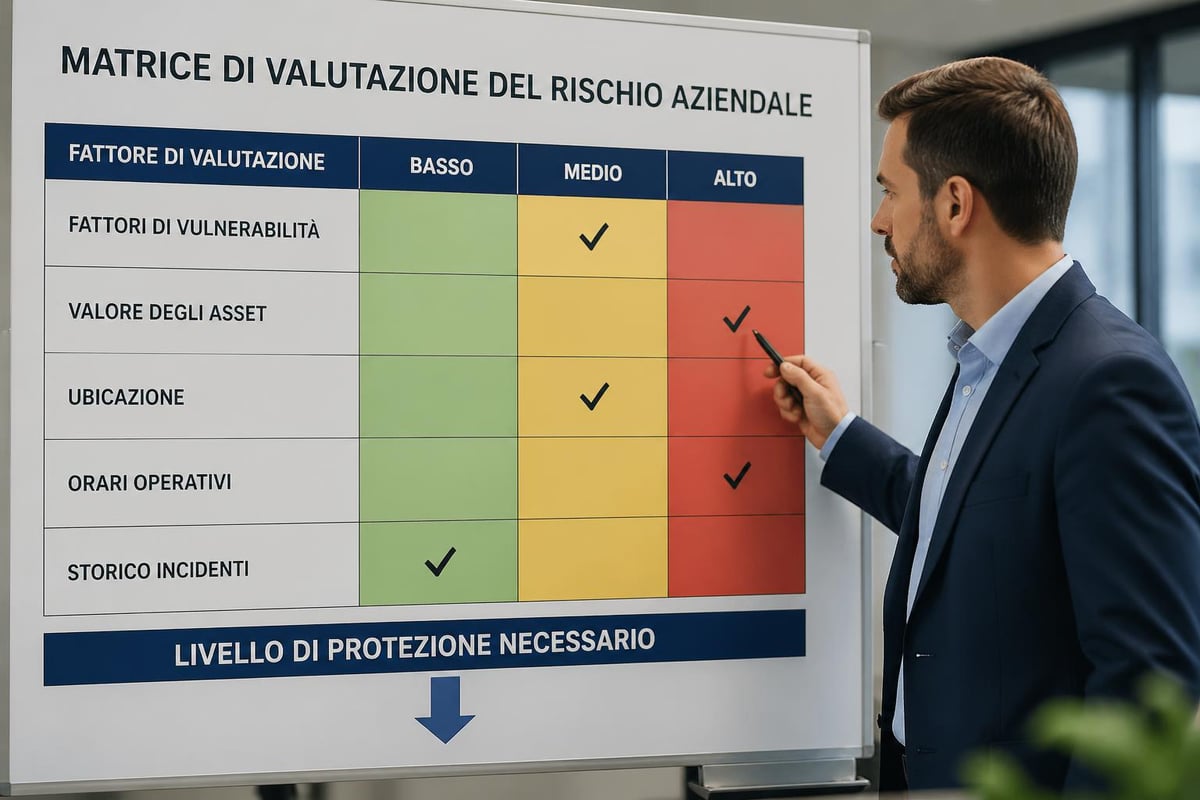 Risk assessment matrix