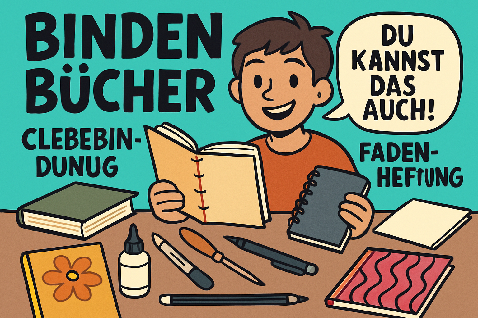 Die wichtigsten Buchbindetechniken im Überblick
