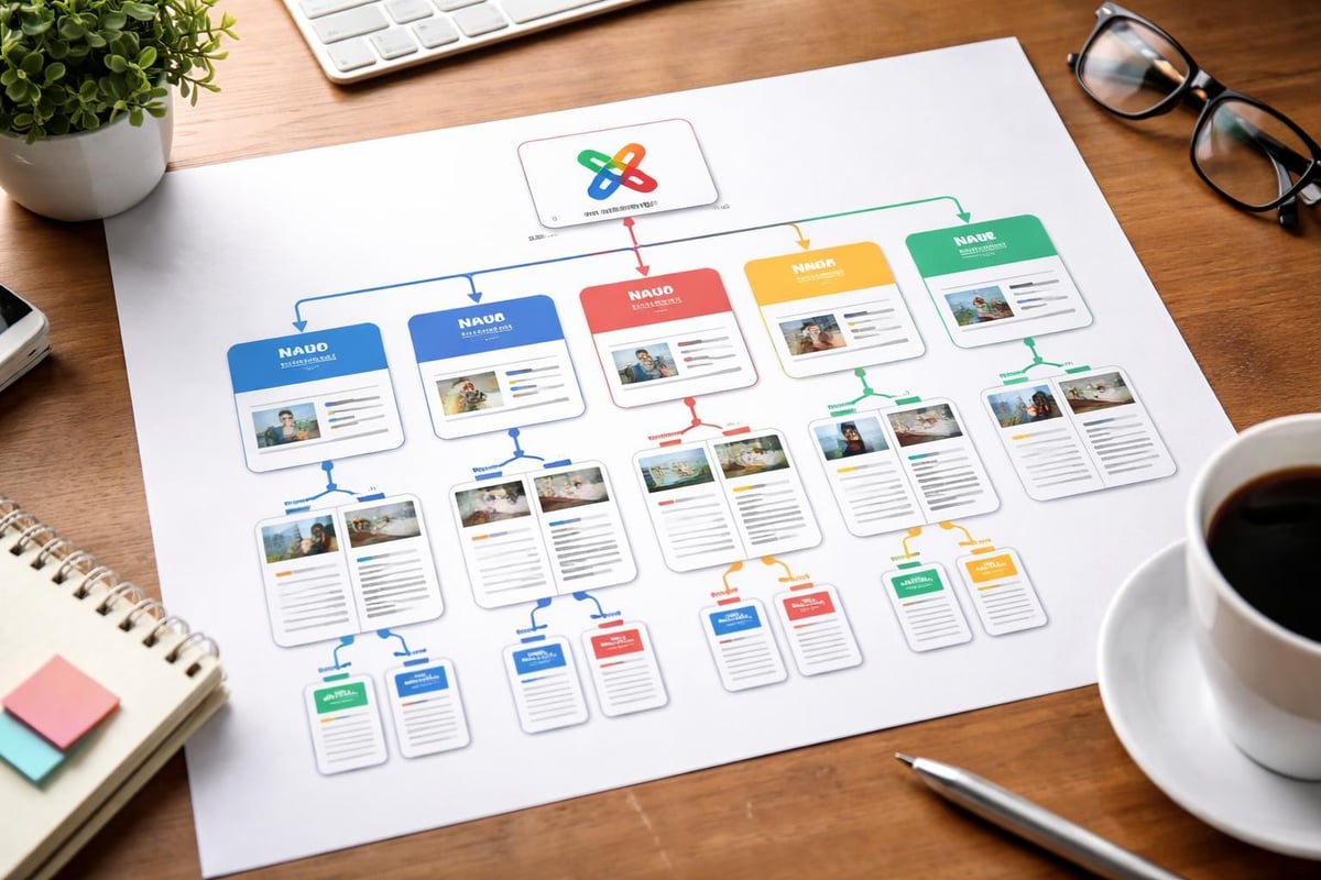 Joomla website structure planning