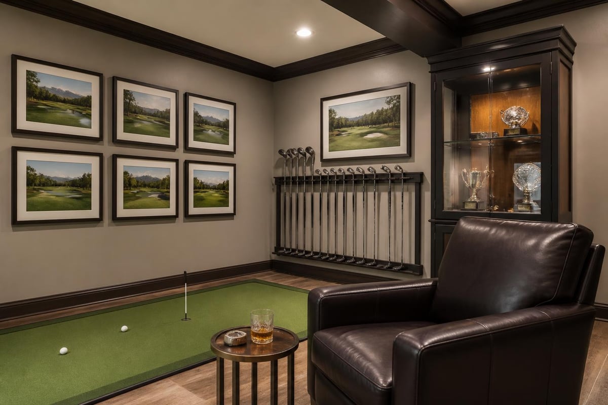 Golf sanctuary design elements