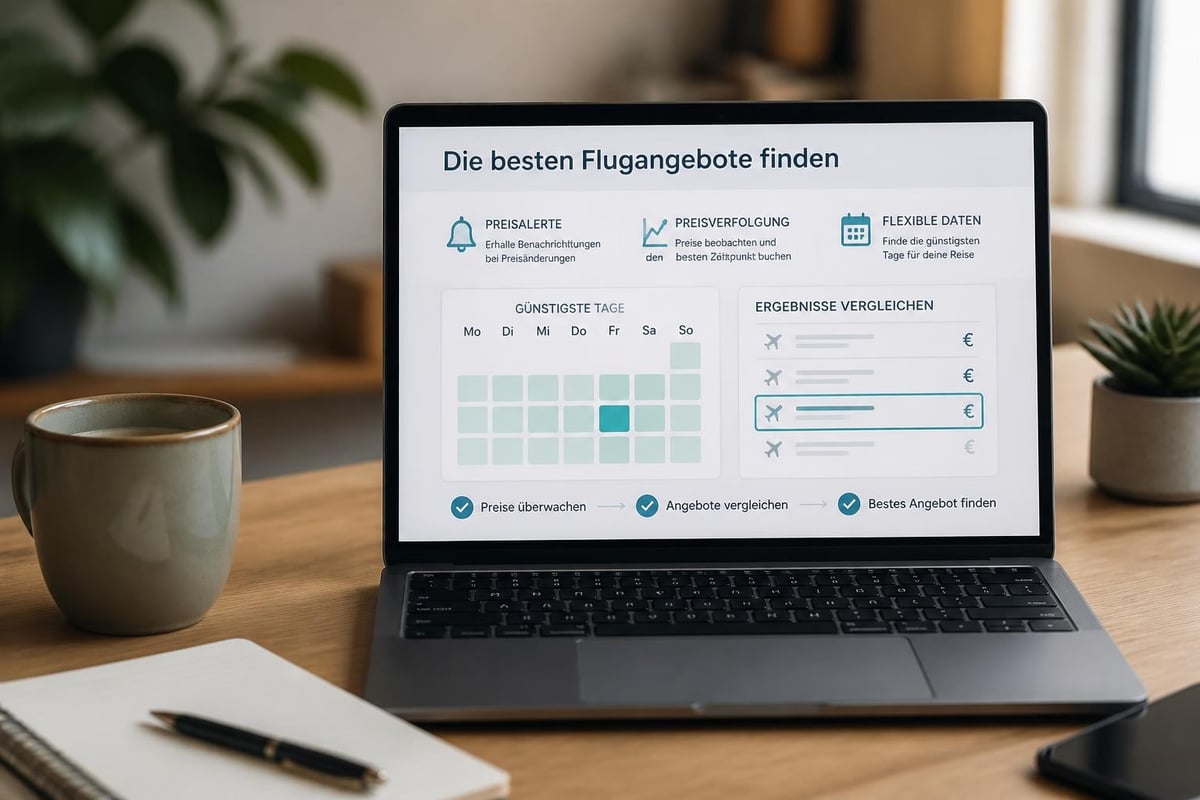 Digitale Flugsuche-Tools