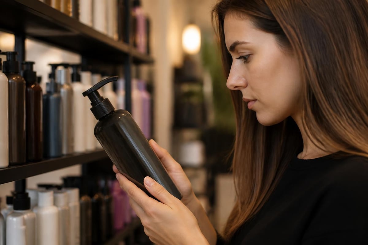 How to read hair product labels
