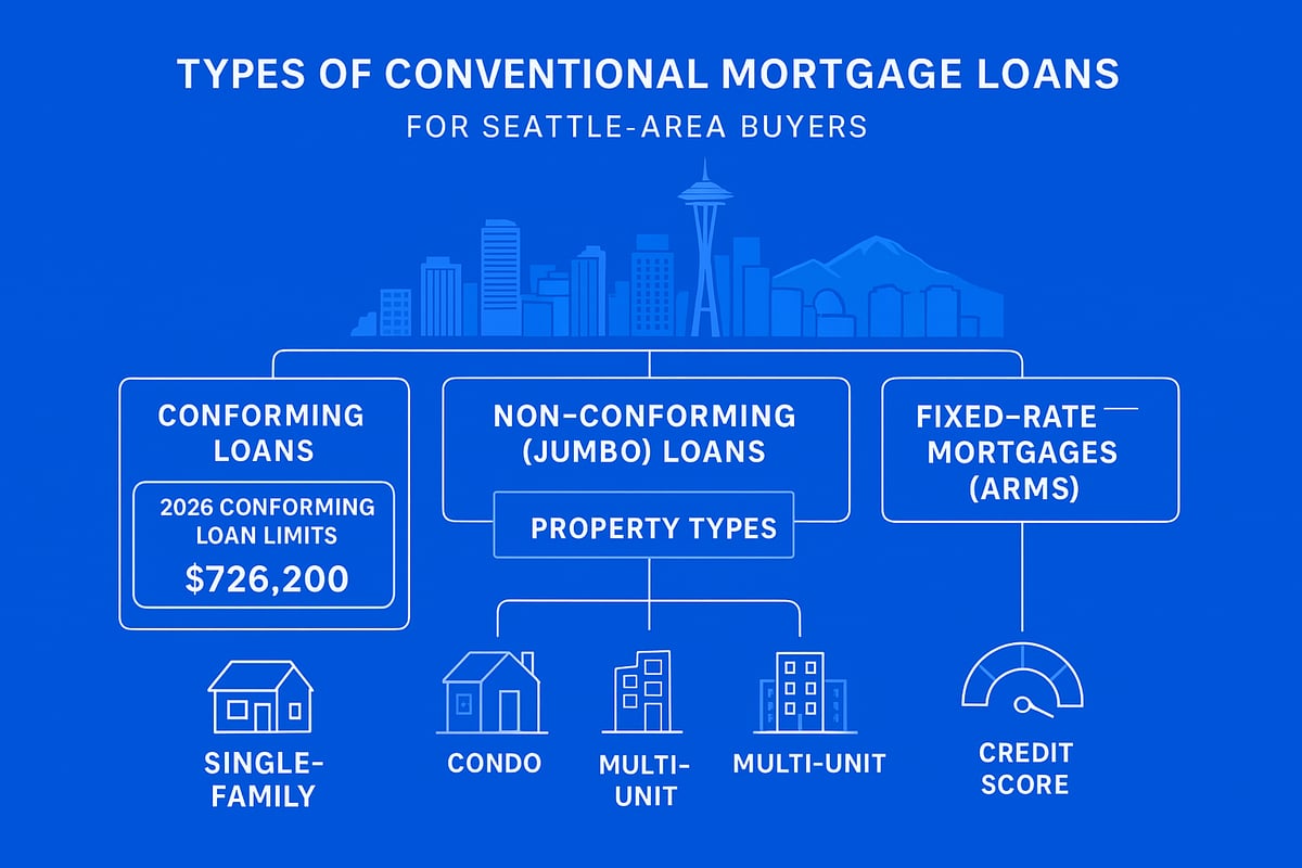 Types of Conventional Mortgage Loans