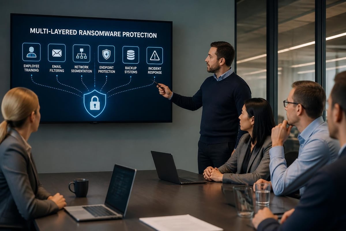 Ransomware defense strategy