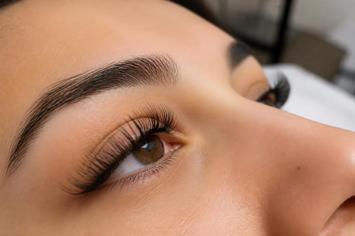 Wispy Natural Eyelash Extensions: Your Ultimate Guide 2 Wispy lash mapping pattern