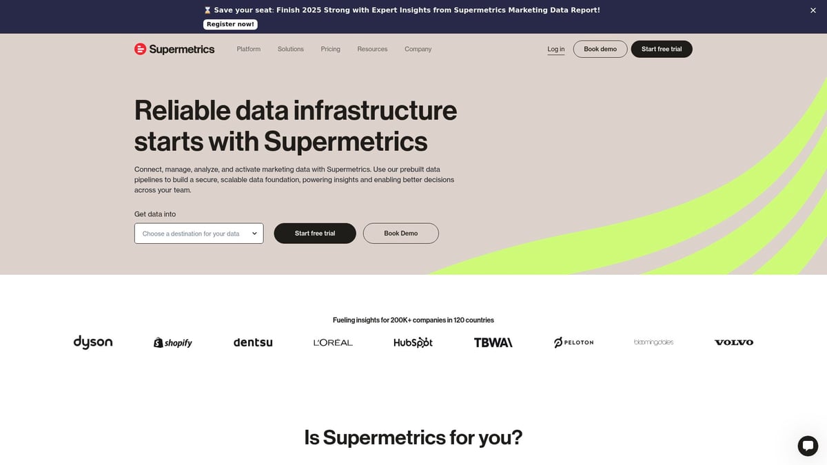 Top 10 Site Analytics Tool Picks to Boost Your Website in 2025 - Supermetrics