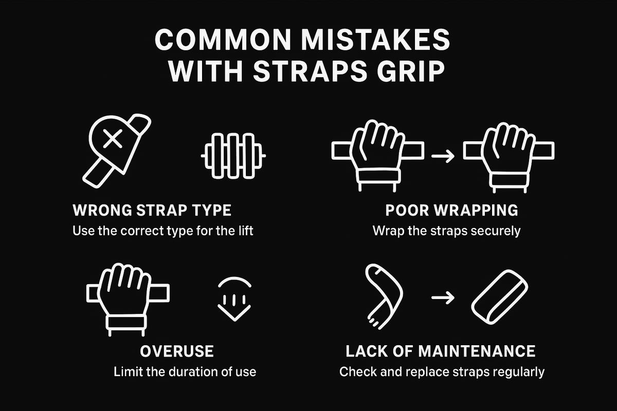 Common Mistakes and How to Avoid Them with Straps Grip