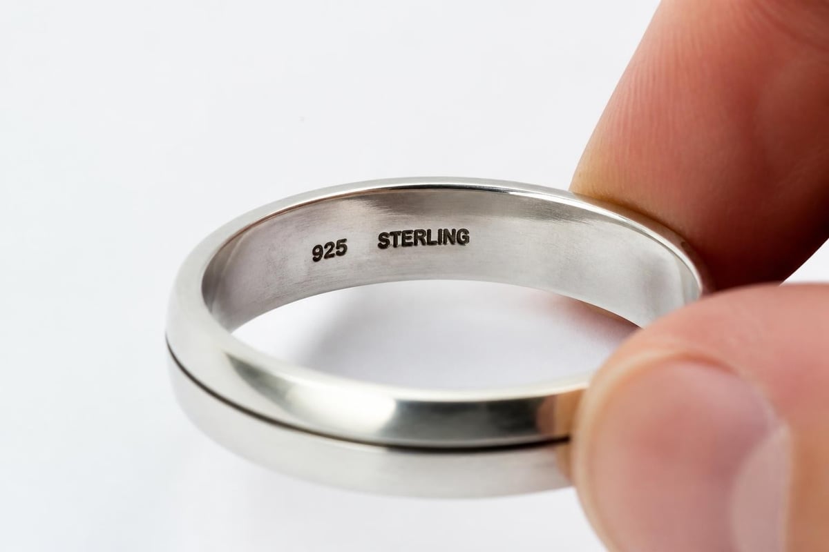Sterling silver hallmark verification