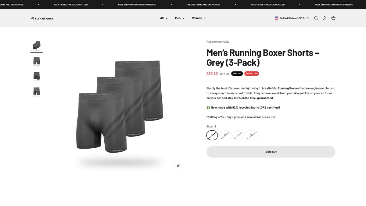 Top 8 Underwear for Runners to Boost Comfort in 2026 - Runderwear Running Boxer Shorts – Men