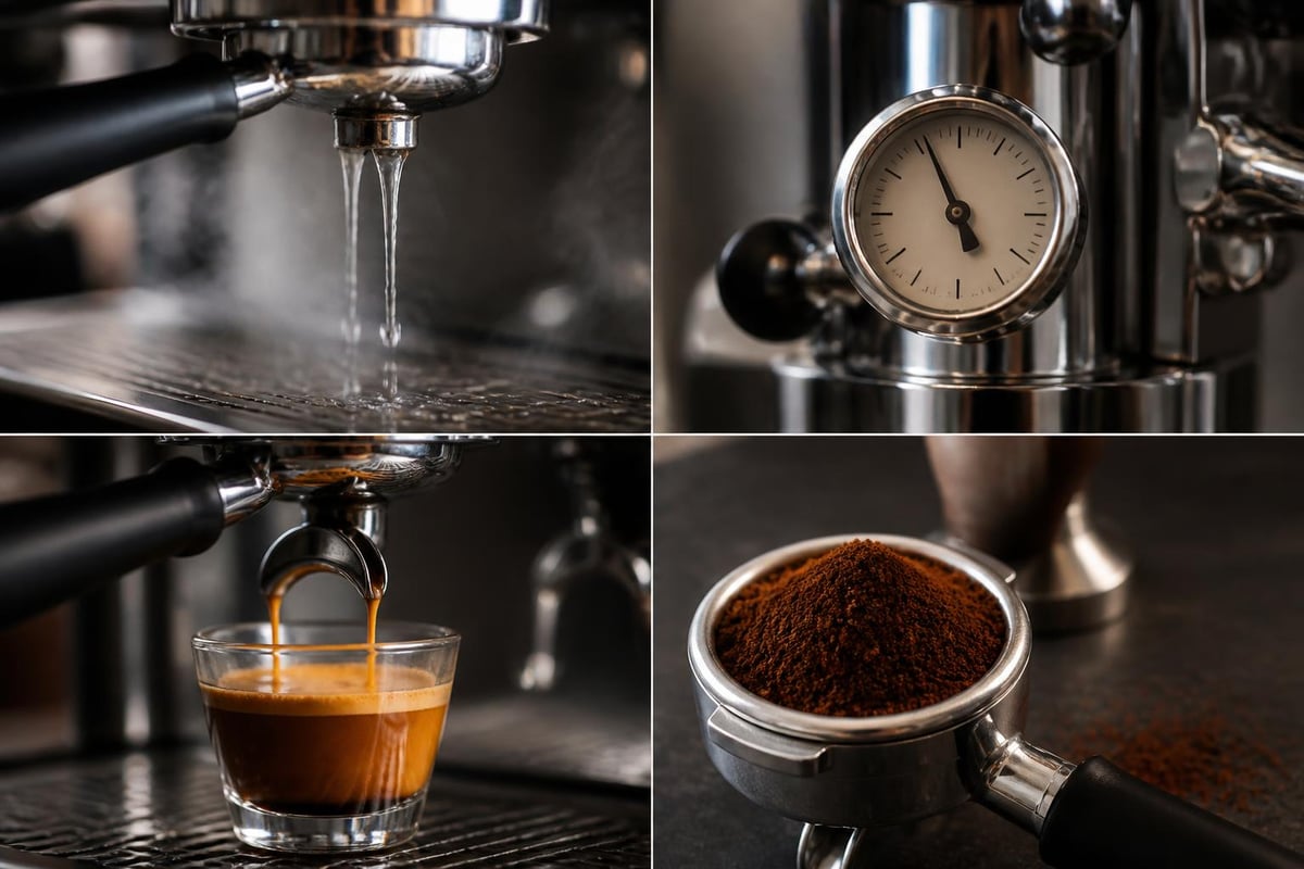 Paramètres techniques expresso