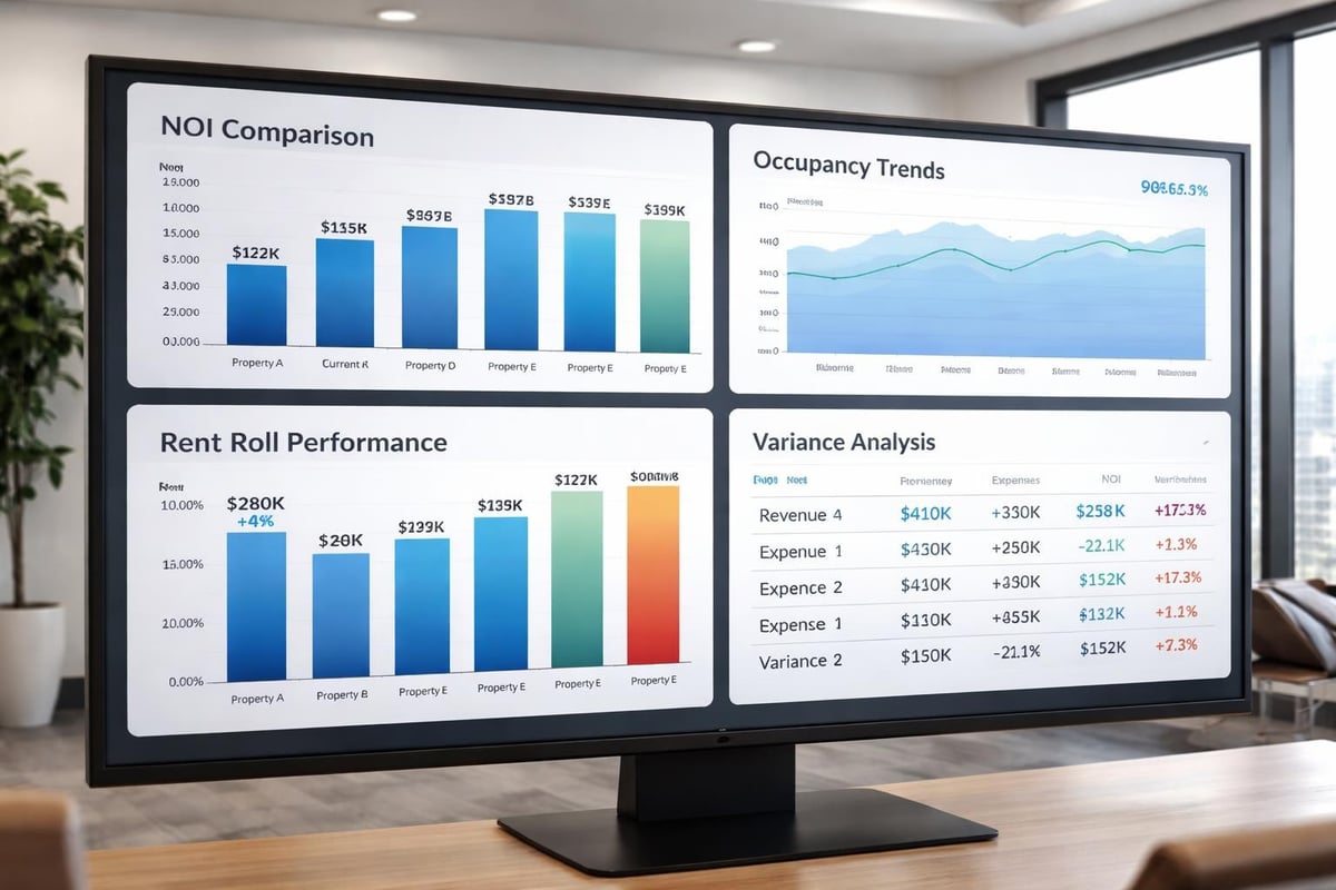 Centralized portfolio management dashboard