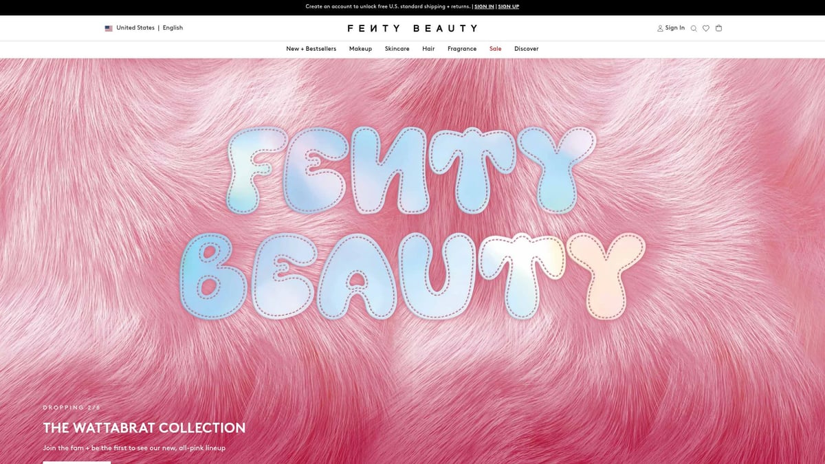 Discover 10 Must-Have Cosmetic Brands for 2026 - Fenty Beauty