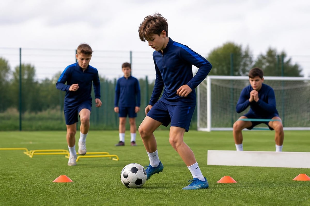Four pillars of youth soccer development