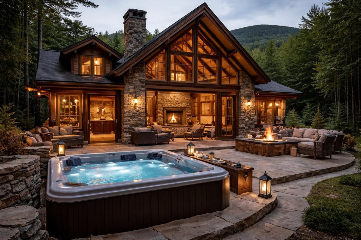 Vermont cabin luxury amenities