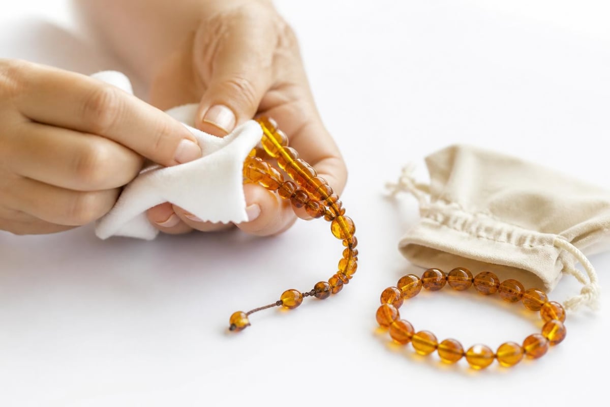 Amber care methods