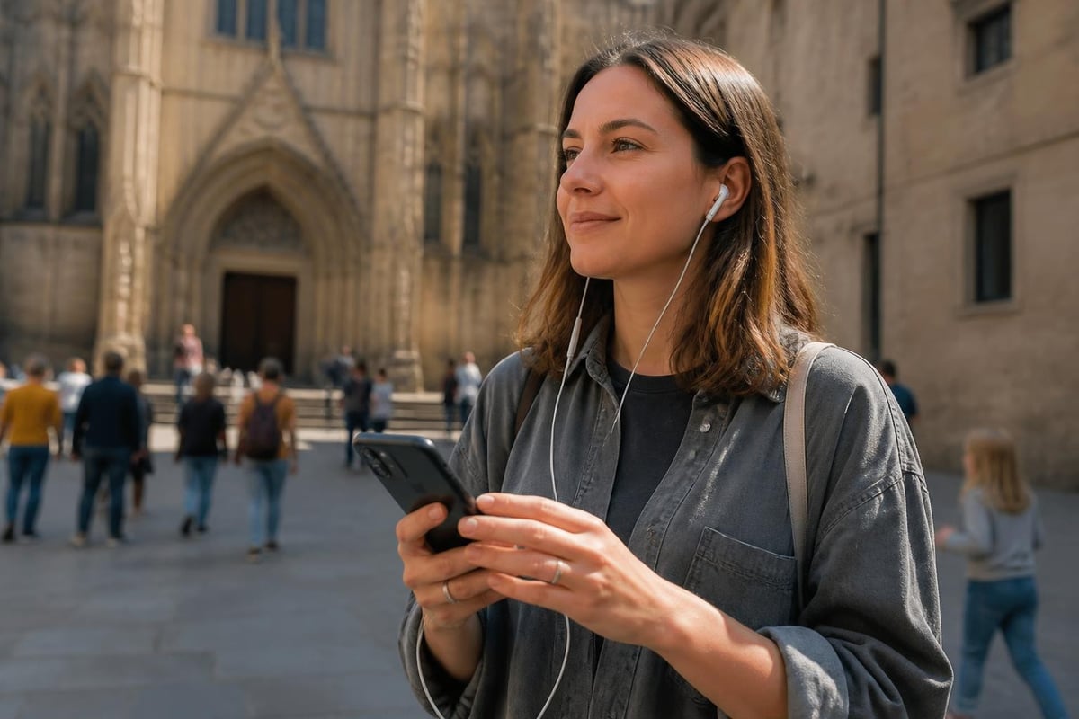 Digital tools for walking tours