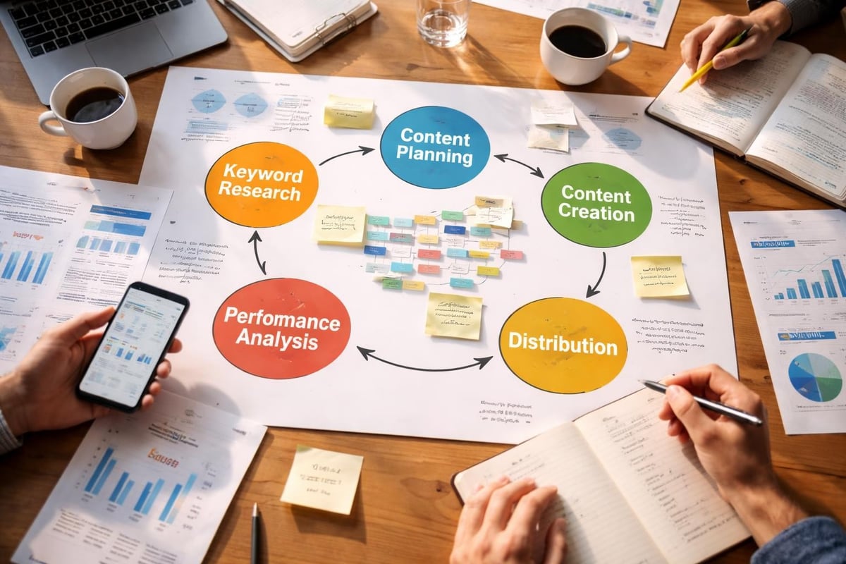 Content marketing workflow