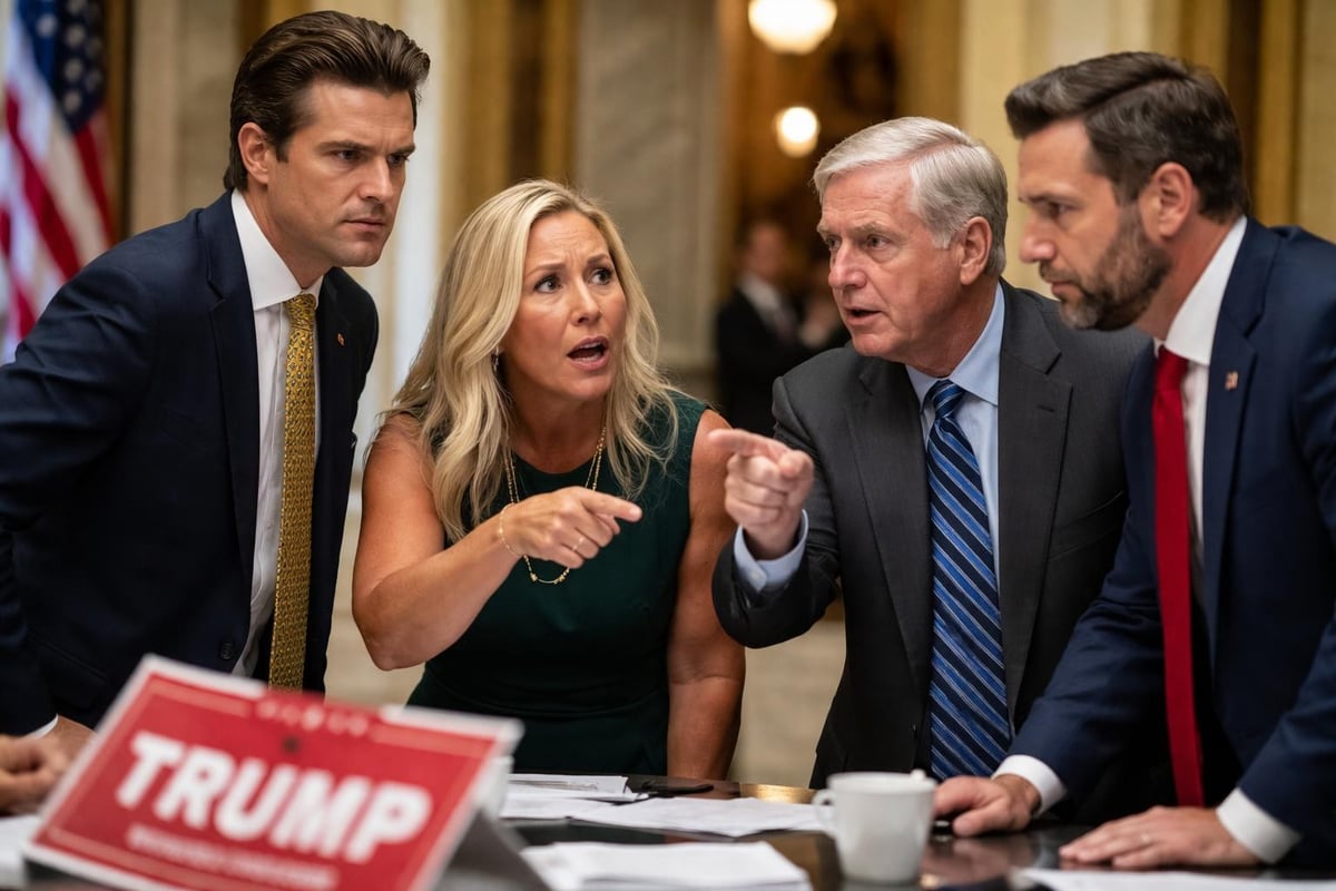 MAGA movement tensions