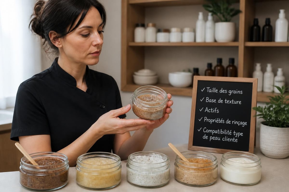 Critères de sélection gommage