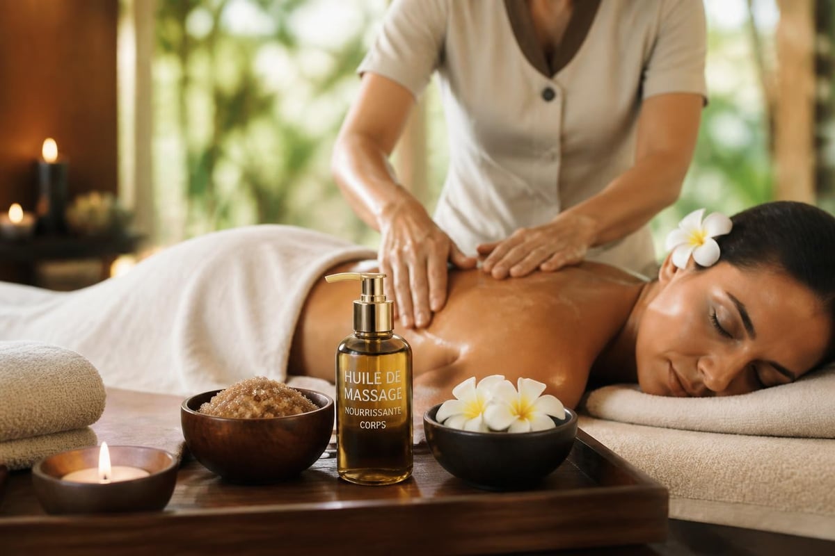 Synergie gommage massage