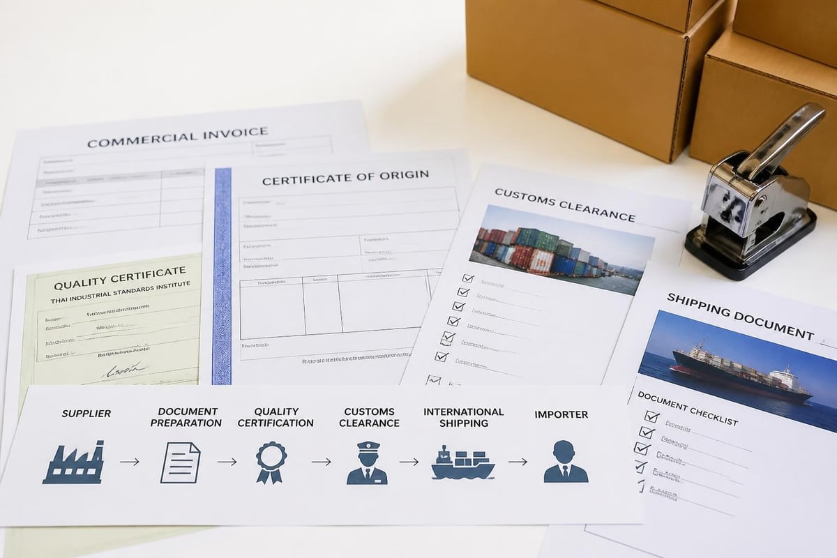 Thai export documentation process