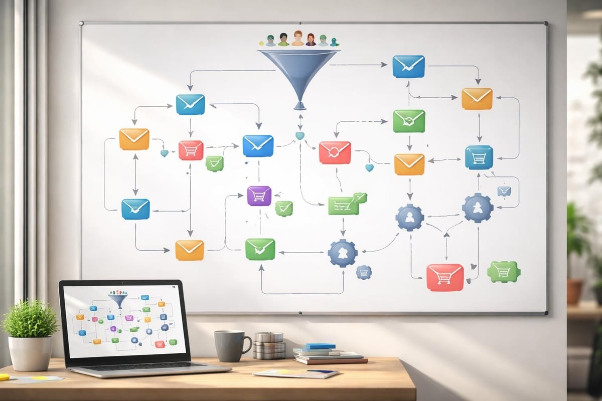 Marketing automation flow