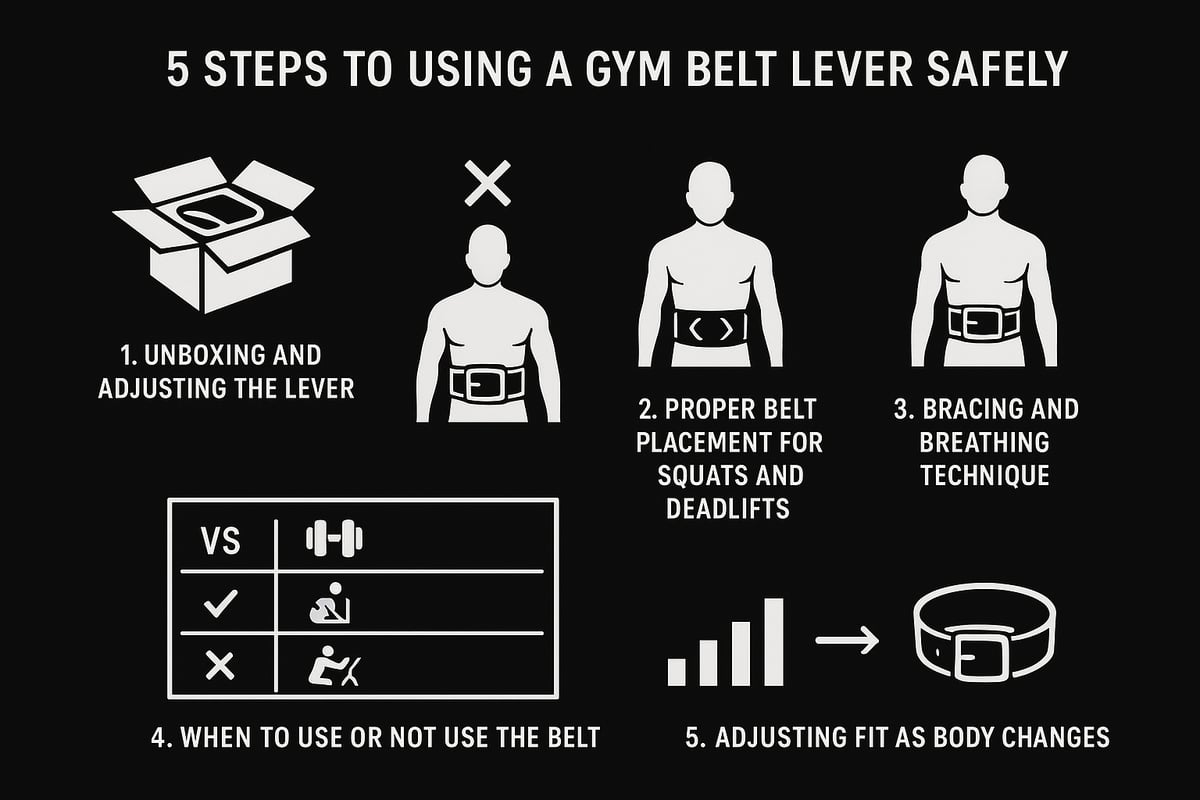 Step-by-Step Guide: How to Use a Lever Belt Safely