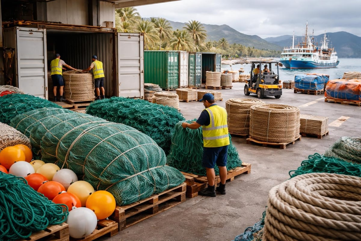 Pacific fishing supply chain