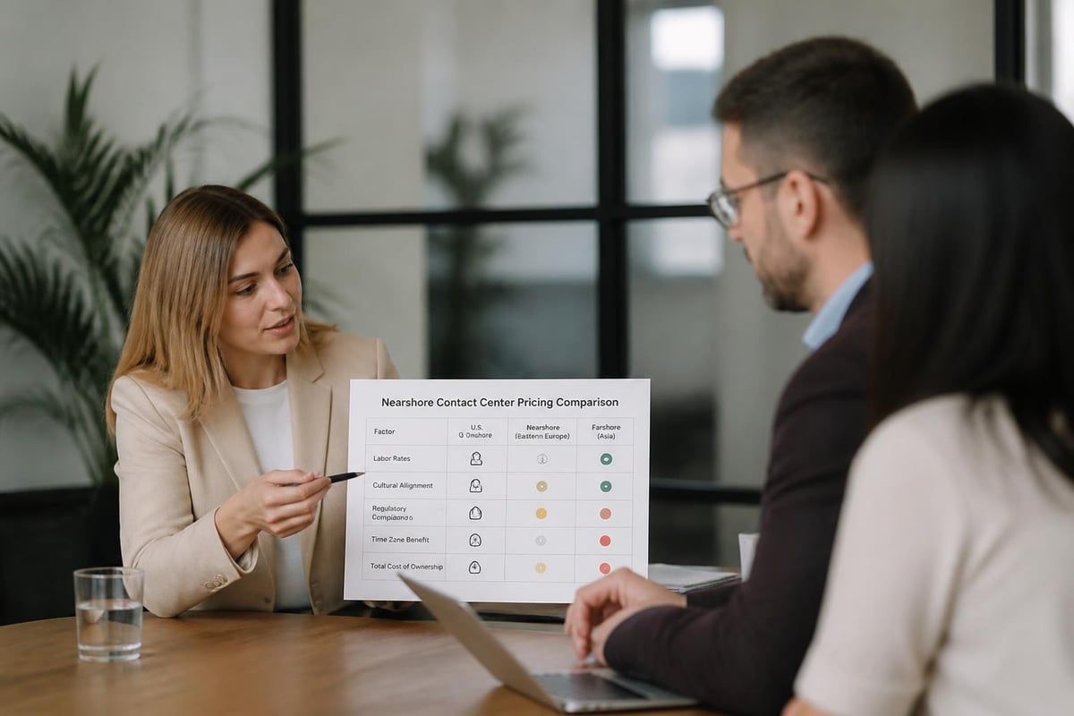 Nearshore pricing advantages