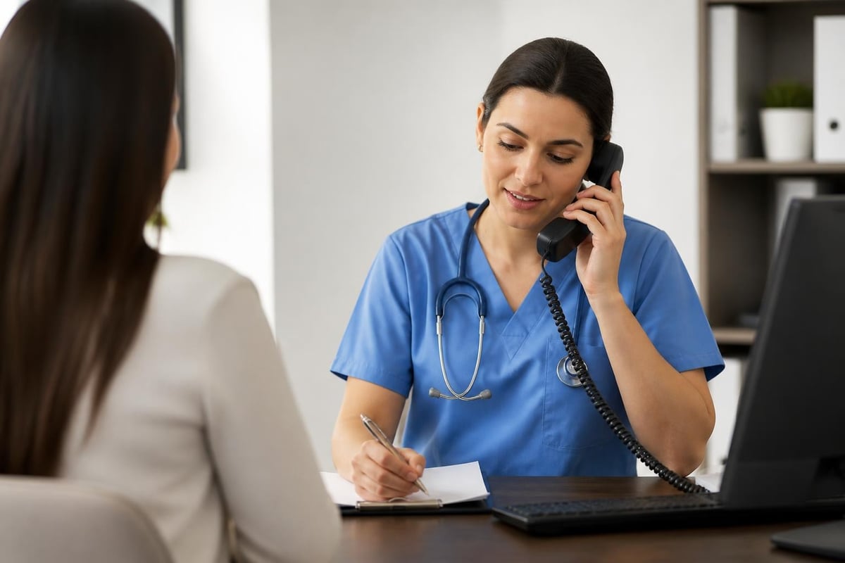 Healthcare lead qualification process