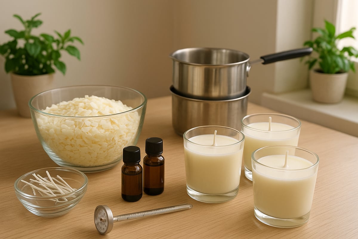 Step-by-Step Guide: Making Your Own Soybean Wax Candles