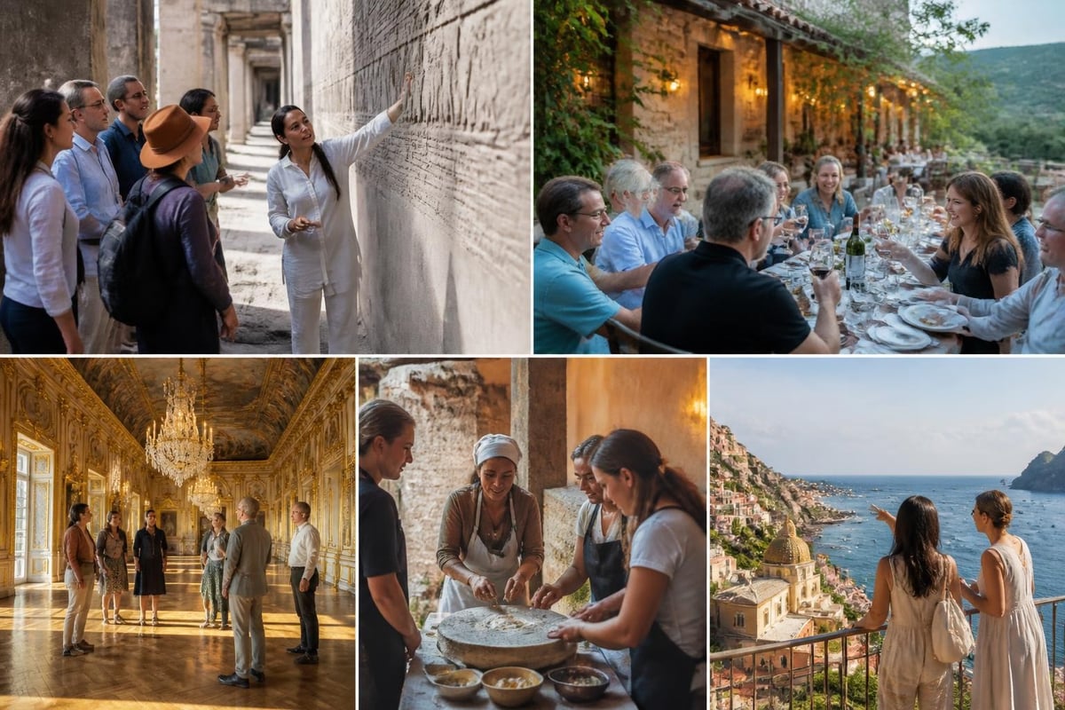 Elements of luxury escorted tours