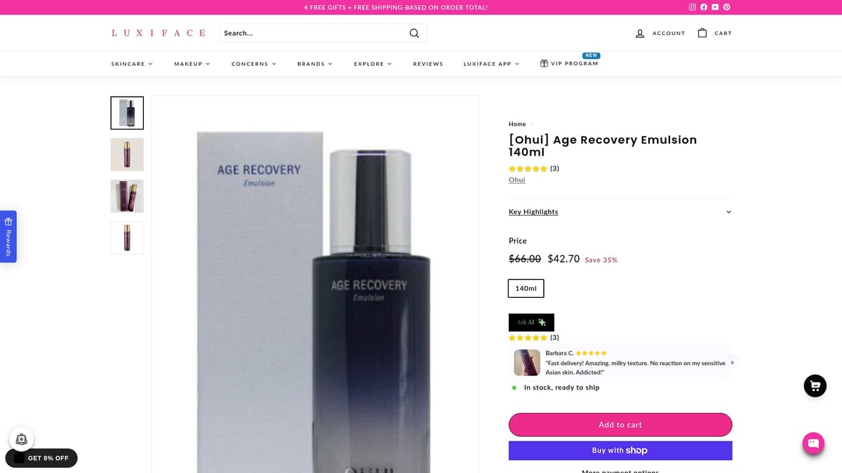 Top 9 Korean Skincare for Hyperpigmentation in 2026 - Ohui Age Recovery Emulsion