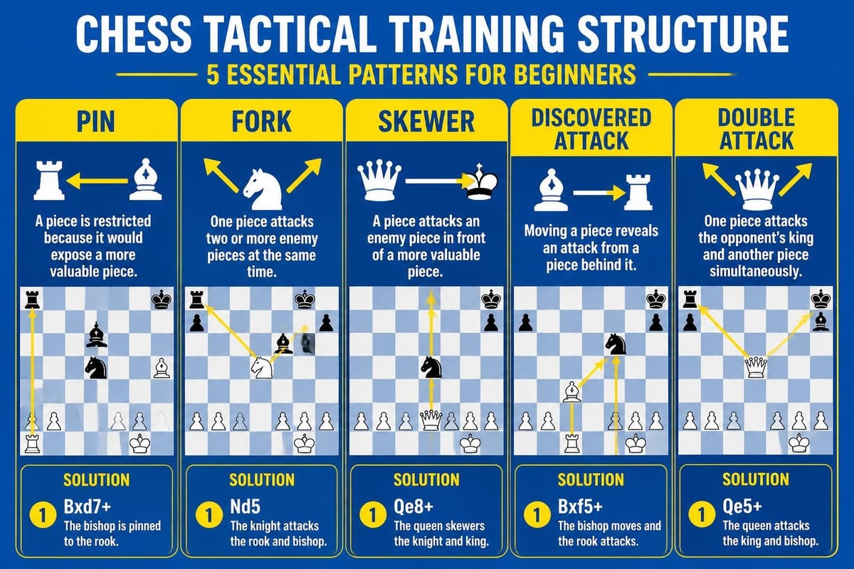 Chess tactical training